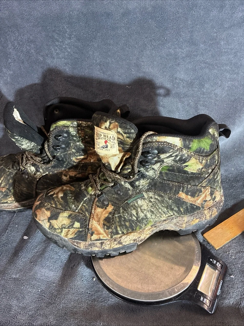 RedHead Timber Buck Men’s Hunting Boots Size 11.5 M Waterproof Camo
